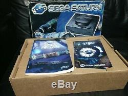 Sega Saturn Console Mk 1 Boxed Good Condition SEE PICS PAL