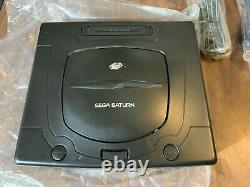 Sega Saturn Console / System + Cables + Controller + Box - Very Good Condition