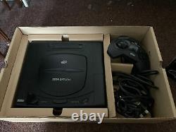 Sega Saturn Game Console Model 1 Launch Boxed! Good Condition