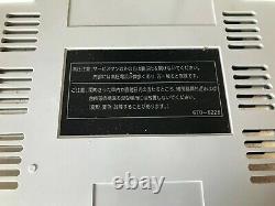 Sega Saturn console HST-3220 japan region good condition Tested