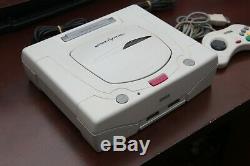 Sega Saturn console white very good condition Japan SS system US Seller