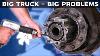 Simple Axle Flange Leak Escalates Quickly Vintage Mack Truck Part 1