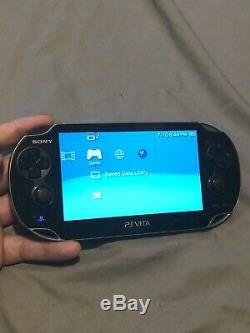 Sony PS Vita PCH-1001 CFW 3.60 Henkaku Enso OLED 128GB sd2vita good condition