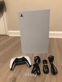 Sony PS5 Digital Edition Console White Very Good Condition