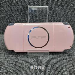 Sony PSP 3000 SystemColor PinkGood ConditionFrom Japan