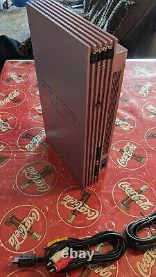 Sony PlayStation 2 console SCPH-50000 Sakura Pink Japanese, good condition