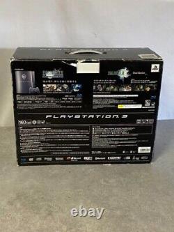 Sony PlayStation 3 160GB Cloud Black Final Fantasy VII Edition Good condition