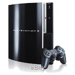 Sony PlayStation 3 80 GB Piano Black Console Very Good Condition