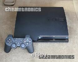 Sony PlayStation 3 Slim 120GB System Firmware PS3 3.55 OFW Good Condition