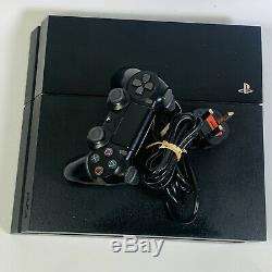 Sony PlayStation 4 500GB Jet Black Console Good Condition