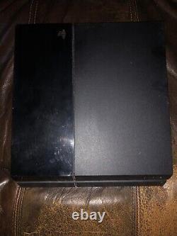 Sony PlayStation 4 500GB Jet Black Console, Used, Good Condition