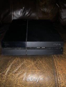 Sony PlayStation 4 500GB Jet Black Console, Used, Good Condition