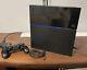 Sony Playstation 4 500gb Jet Black Console W Controller, Good Condition