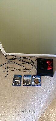 Sony PlayStation 4 500gb Black Console Used but In Good Condition