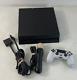 Sony Playstation 4 Ps4 500gb Jet Black Video Game Console Good Condition