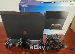Sony PlayStation 4 PS4 Pro 1TB Console Black. Good Condition. Tested Working
