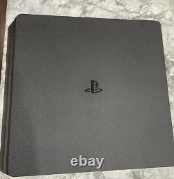 Sony PlayStation 4 PS4 Slim 1TB Video Game Console/ W Controller Good Condition