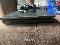 Sony PlayStation 4 Pro 1TB Black Console Very Good Condition + 9 Ganes