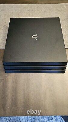 Sony PlayStation 4 Pro PS4 Pro 1TB Black Console Very Good Condition