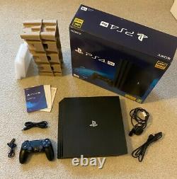 Sony PlayStation 4 Pro PS4 Pro, 1TB Console, Black, Boxed, Good Condition