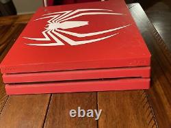 Sony PlayStation 4 Pro Spiderman 1TB Limited Edition Console- Good Condition