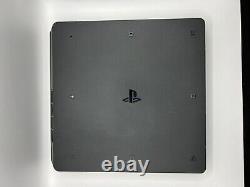 Sony PlayStation 4 Slim 1 TB PS4 Black Two Controllers Included Good Condition