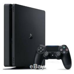 Sony PlayStation 4 Slim 1TB Jet Black Console Good Condition