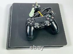 Sony PlayStation 4 Slim 500GB Black Home Gaming Console Good Condition