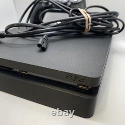 Sony PlayStation 4 Slim PS4 Slim 500GB Black Console CUH-2015A / Good Condition