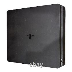 Sony PlayStation 4 Slim PS4 Slim 500GB Jet Black Console Good Condition