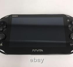 Sony PlayStation PS Vita Slim PCH-2000 WiFi Black PSV Console Good Condition