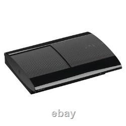 Sony Playstation 3 Super Slim 120GB Black Console Very Good Condition