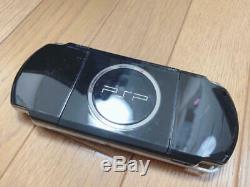 Sony Playstation Portable PSP-3000 Piano Black PSP Japan Very Good Condition