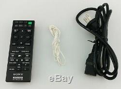 Sony SHAKE-X10 High Power Home Audio System with Bluetooth Black Good Shape