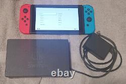 Stock Nintendo Switch Console 256gb with OEM dock charger Very Good Condition