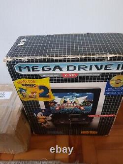 Tectoy Sega Mega Drive 2 Complete In Box Brazilian Console In Good Condition