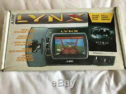 Tested & Working Boxed Batman Returns Atari Lynx 2 Console / Good Condition
