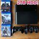 Upgraded 2tb Hdd Very Good Condition Sony Playstation 4 With + 3 Games Cuch1001a