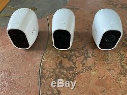 Used Arlo Pro 2 Camera Security System 3 Pack, Good Condition