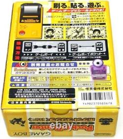 Used/Good Condition Pocket Printer Pikachu Yellow Nintendo Game Boy Color JPN
