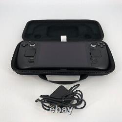 Valve Steam Deck Black 64GB Good Condition with Case + Charger