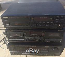 Vintage 1994 Optimus 3 Piece Home Stereo System Used in good shape