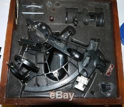 Vintage U. S. Naval Ships Systems Command Sextant. MK-3 Mod. V. Good condition