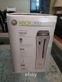 Xbox 360 Launch White Console 60GB Box Manuals Controller Games Good Condition