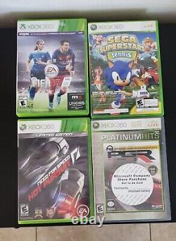 Xbox 360 arcade console bundle very good condition + games + controllers