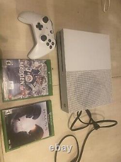 Xbox One S 500GB Console White Good Condition Works