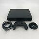 Xbox One X Black 1tb Good Condition With Hdmi/power Cables + Controller