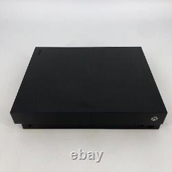 Xbox One X Black 1TB Good Condition with HDMI/Power Cables + Game