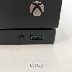Xbox One X Black 1TB Good Condition with HDMI/Power Cables + Game