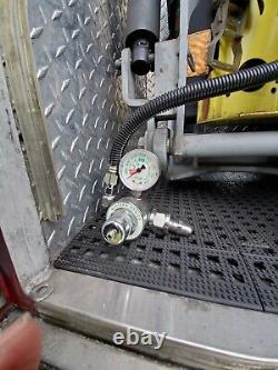 Ziamatic Quic-release Oxygen Tank System good condition. Fully functional